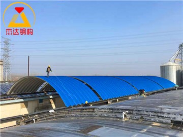 淮安盱眙三河農(nóng)場倉間罩棚工程