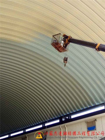 揚州市邗江區(qū)公道糧庫倉間罩棚工程